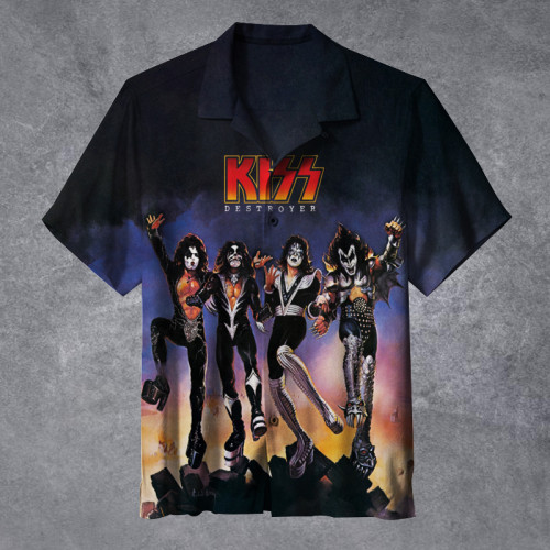 KISS - Destroyer |Unisex Hawaiian Shirt