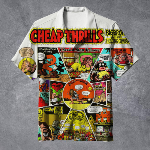 Janis Joplin - Cheap Thrills | Unisex Hawaiian Shirt