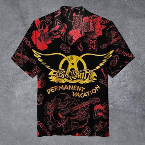 Aerosmith - Permanent Vacation |Unisex Hawaiian Shirt
