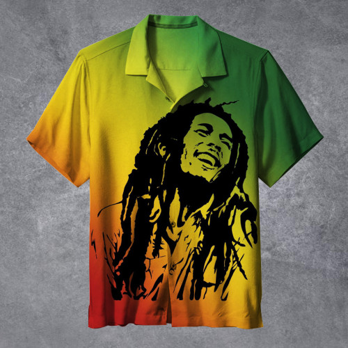 Bob Marley | Unisex Hawaiian Shirt
