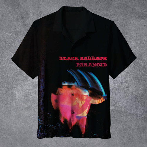 Black Sabbath - Paranoid |Unisex Hawaiian Shirt