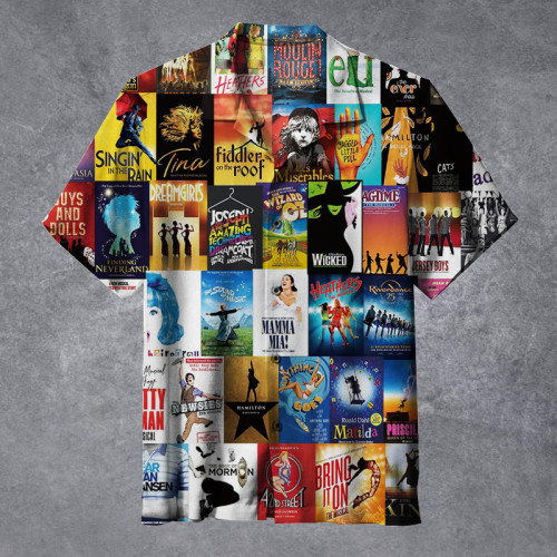 Broadway Classic Musical |Unisex Hawaiian Shirt