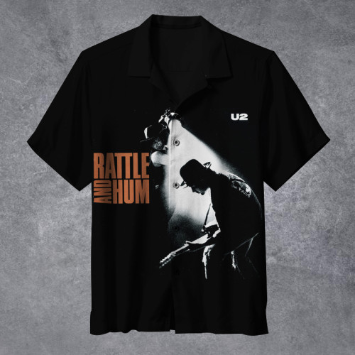 U2 - Rattle & Hum | Unisex Hawaiian Shirt