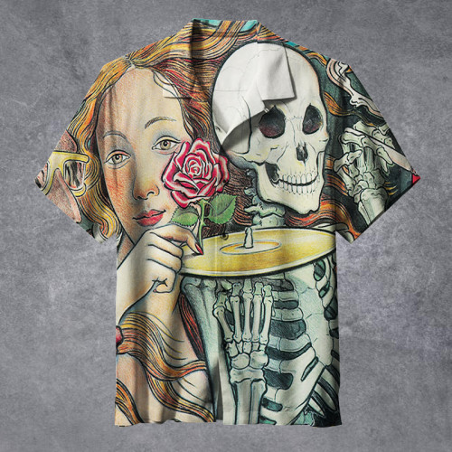Grateful Dead – Skeletons From The Closet | Unisex Hawaiian Shirt