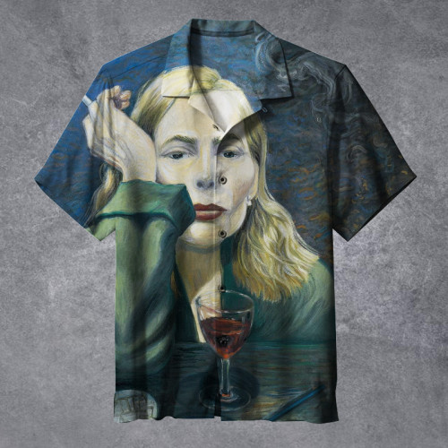 Joni Mitchell  - Both Sides Now | Unisex Hawaiian Shirt