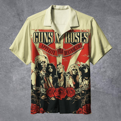 Guns N' Roses |Unisex Hawaiian Shirt