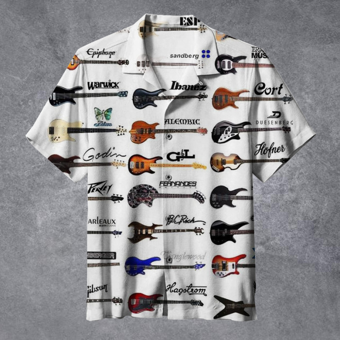Rock Guitar | Hawaiian Shirt