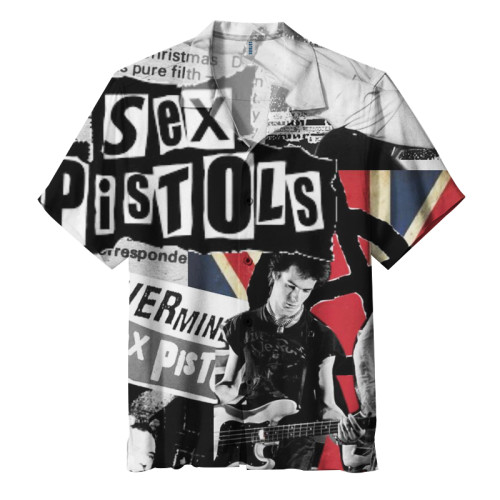 Sex Pistols,We're the flowers in the dustbin!| Unisex Hawaiian Shirt