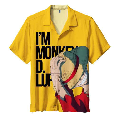 ONE PIECE,I'm gonna be King of the Pirates!| Unisex Hawaiian Shirt