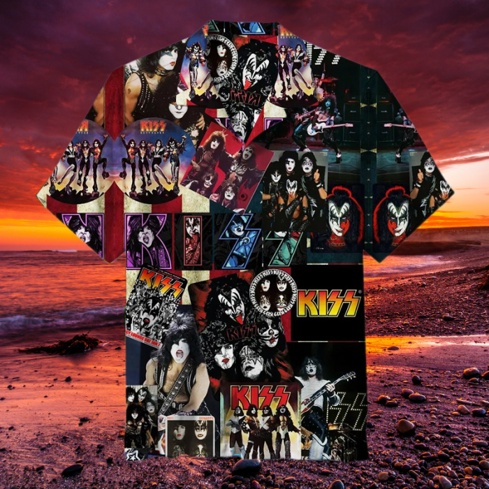 Kiss Band,The makeup, the pyrotechnics – pure iconic greatness | Unisex Hawaiian Shirt