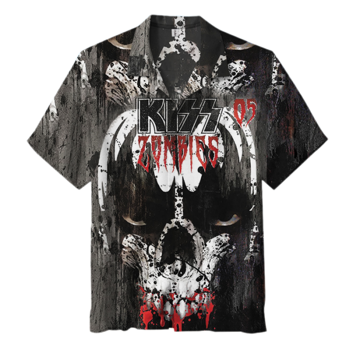 Kiss Band,The makeup, the pyrotechnics – pure iconic greatness | Unisex Hawaiian Shirt