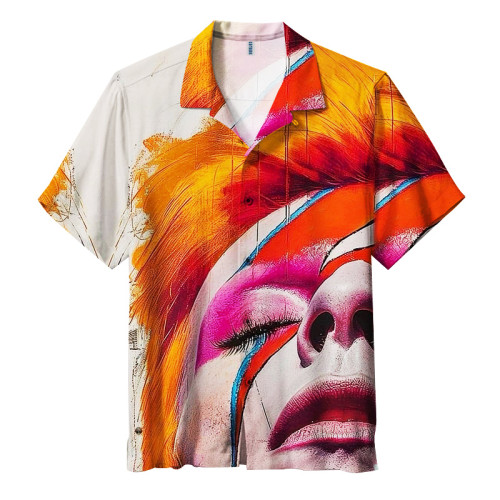 David Bowie,Bowie didn't follow trends - he WAS the trend! | Unisex Hawaiian Shirt