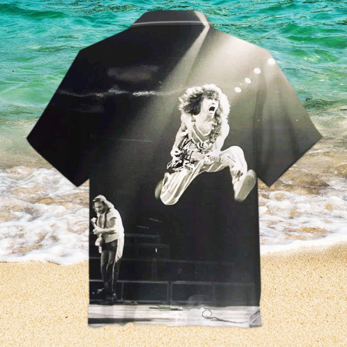 Van Halen,EVH didn't play guitar - he reinvented it!| Unisex Hawaiian Shirt
