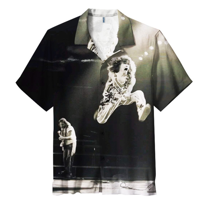 Van Halen,EVH didn't play guitar - he reinvented it!| Unisex Hawaiian Shirt