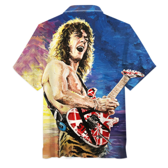 Van Halen,EVH didn't play guitar - he reinvented it!| Unisex Hawaiian Shirt