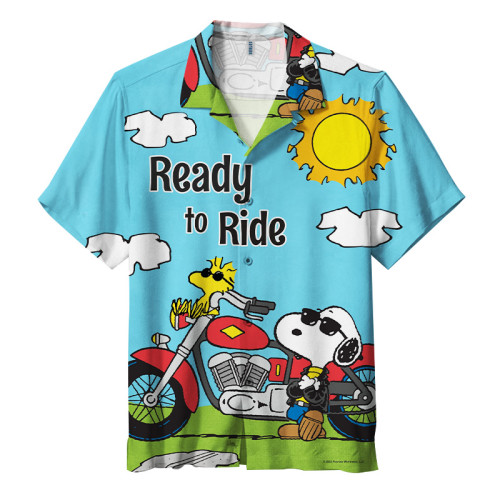 Snoopy,Happiness is... well, you know the rest!| Unisex Hawaiian Shirt