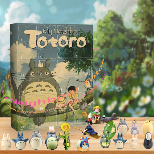 My Neighbour Totoro.Totoro is pure magic! Childhood in a movie. |Advent Calendar -- The One With 24 Little Doors