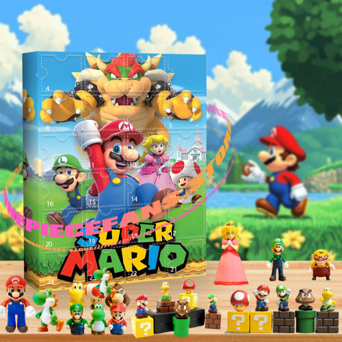 Mario.Mario games are pure joy!|Advent Calendar -- The One With 24 Little Doors