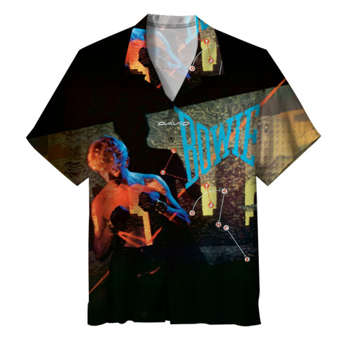 David Bowie. Rebel, genius, icon—miss him dearly.| Unisex Hawaiian Shirt