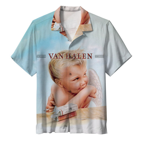 Van Halen.Eddie was a guitar god, period.| Unisex Hawaiian Shirt