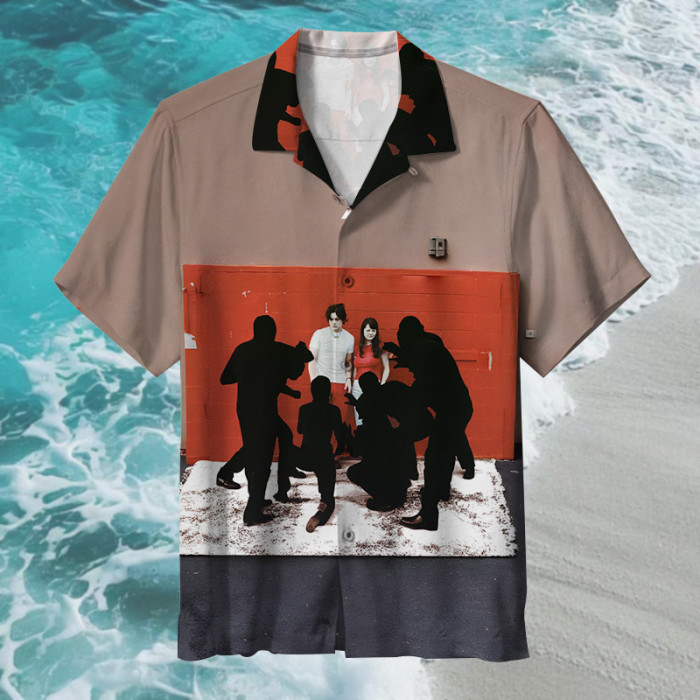 The White Stripes.Jack White? An absolute guitar god.| Unisex Hawaiian Shirt