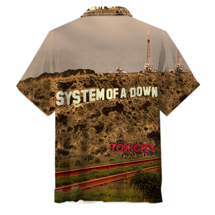 System of a Down.Their music speaks to my soul.| Unisex Hawaiian Shirt
