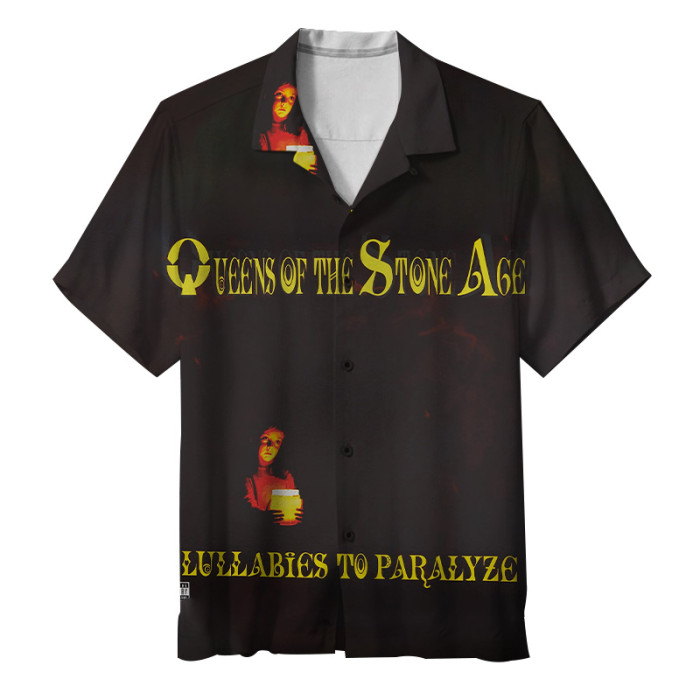 Queens of the Stone Age.Kings of the desert rock scene.| Unisex Hawaiian Shirt