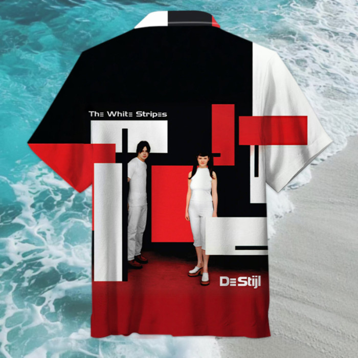 The White Stripes.Jack White? An absolute guitar god.| Unisex Hawaiian Shirt
