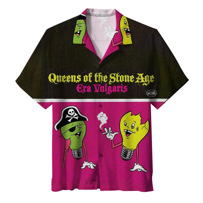 Queens of the Stone Age.Kings of the desert rock scene.| Unisex Hawaiian Shirt