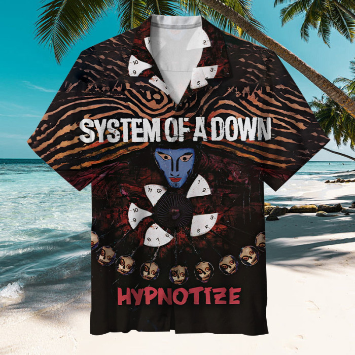 System of a Down.Their music speaks to my soul.| Unisex Hawaiian Shirt