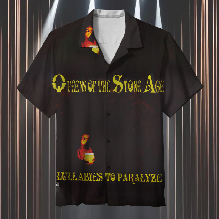 Queens of the Stone Age.Kings of the desert rock scene.| Unisex Hawaiian Shirt