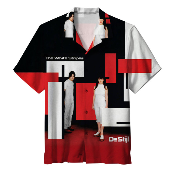 The White Stripes.Jack White? An absolute guitar god.| Unisex Hawaiian Shirt