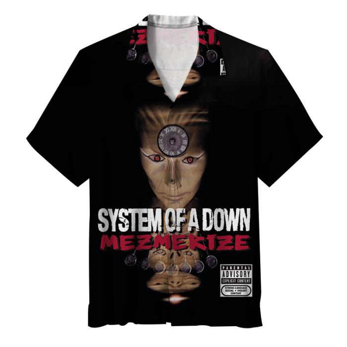 System of a Down.Their music speaks to my soul.| Unisex Hawaiian Shirt