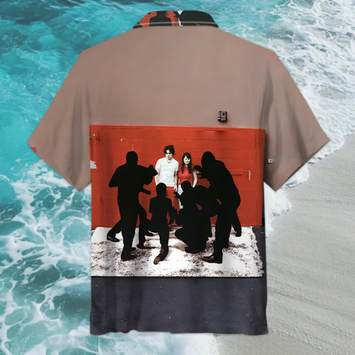 The White Stripes.Jack White? An absolute guitar god.| Unisex Hawaiian Shirt