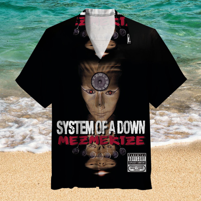 System of a Down.Their music speaks to my soul.| Unisex Hawaiian Shirt