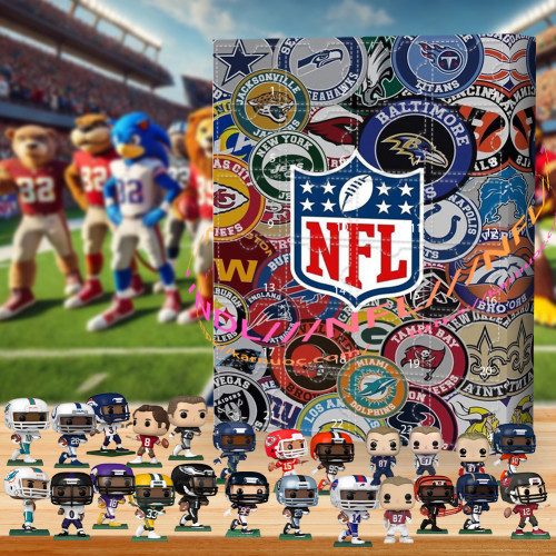 NFL Sundays are everything!|Advent Calendar -- The One With 24 Little Doors