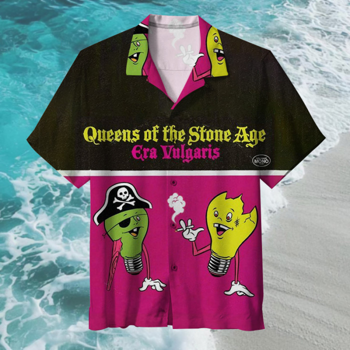 Queens of the Stone Age.Kings of the desert rock scene.| Unisex Hawaiian Shirt