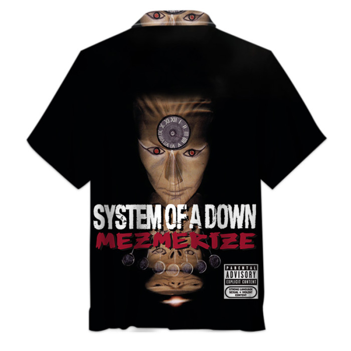 System of a Down.Their music speaks to my soul.| Unisex Hawaiian Shirt
