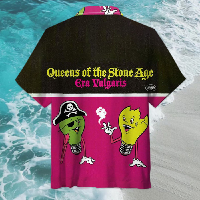 Queens of the Stone Age.Kings of the desert rock scene.| Unisex Hawaiian Shirt