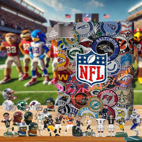 NFL Sundays are everything!|Advent Calendar -- The One With 24 Little Doors