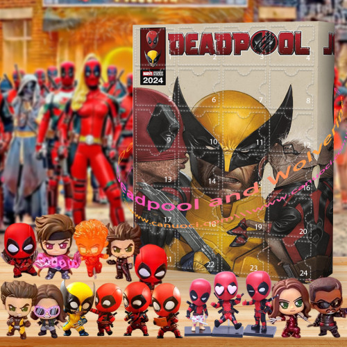 Deadpool and Wolverine? It's a match made in R-rated heaven!|Advent Calendar -- The One With 24 Little Doors