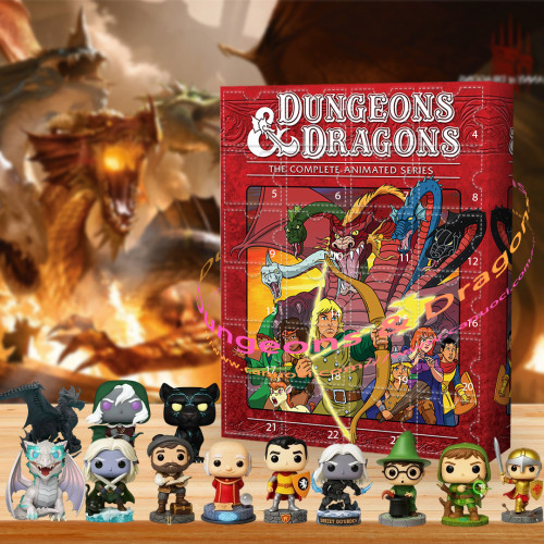 Dungeons & Dragons.It's a lifelong hobby.|Advent Calendar -- The One With 24 Little Doors