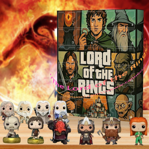 The Lord of the Rings.Tolkien's work is legendary.|Advent Calendar -- The One With 24 Little Doors