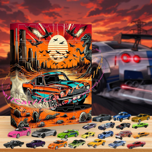 Muscle Car.It's pure American muscle!|Advent Calendar -- The One With 24 Little Doors