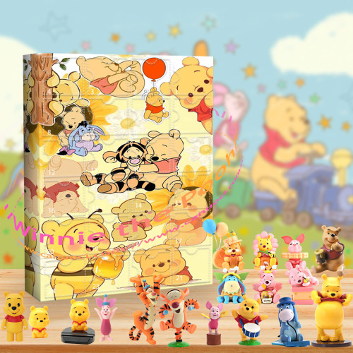 Winnie the Pooh.Oh, that silly old bear!|Advent Calendar -- The One With 24 Little Doors