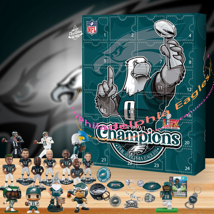 Philadelphia Eagles.Fly Eagles Fly!|Advent Calendar -- The One With 24 Little Doors