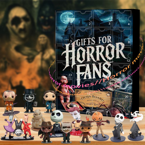 Horror movies.That was legit terrifying.|Advent Calendar -- The One With 24 Little Doors