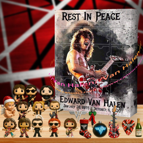 Van Halen.He reinvented rock guitar. |Advent Calendar -- The One With 24 Little Doors