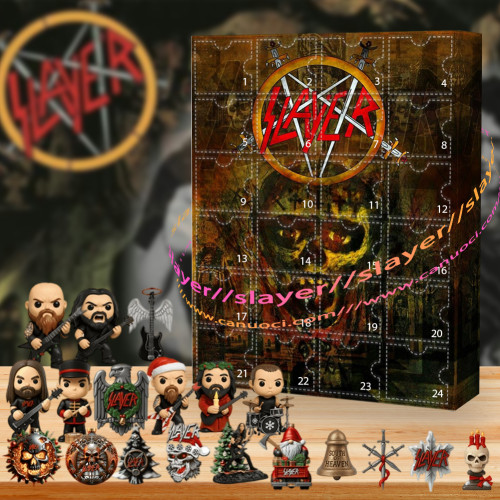 Slayer.They're the gods of thrash!|Advent Calendar -- The One With 24 Little Doors