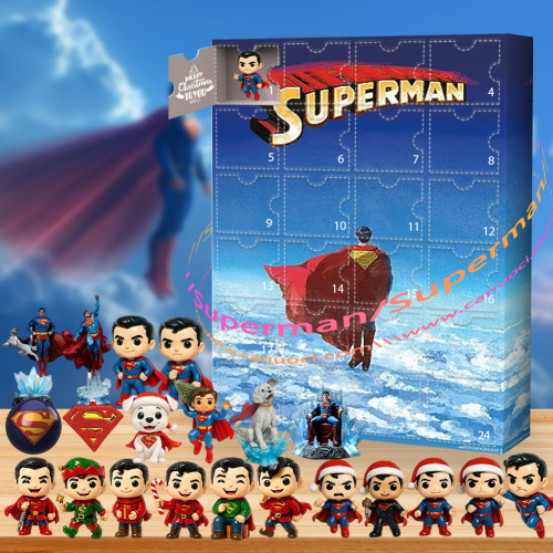 Superman.The Man of Steel. |Advent Calendar -- The One With 24 Little Doors